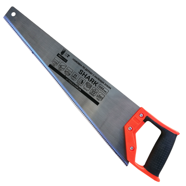 Ножівка по дереву Shark 500 мм 7 TPI LT (38-500) - изображение 2