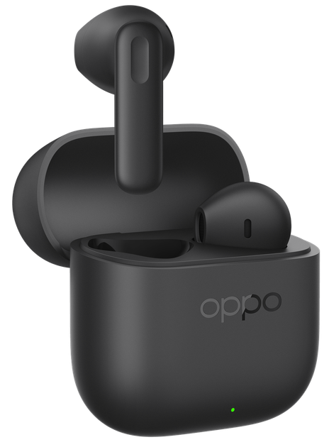 Навушники бездротові OPPO Enco Buds3 ETEG1 Slate чорний (7141621) - зображення 2