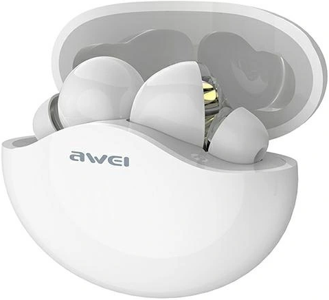 Навушники Awei T12 TWS White (6954284097888) - зображення 1