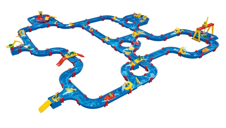 Zestaw do zabawy z wodą AquaPlay Wielki tor wodny + akcesoria 1470271 (7313400016803) - obraz 1