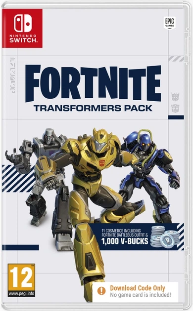 Гра Nintendo Switch Fortnite - Transformers Pack (Електронний код) (5056635604262) (955555909226027) - Уцінка - зображення 1