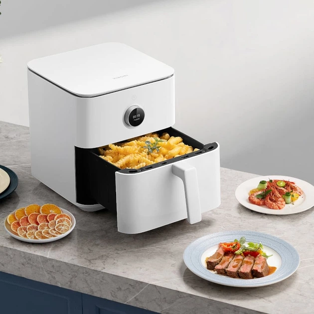 Мультипіч Xiaomi Mi Smart Air Fryer 6.5L Біла (BHR7358EU) (47710/CYAHZD3W200670) - Уцінка - зображення 6