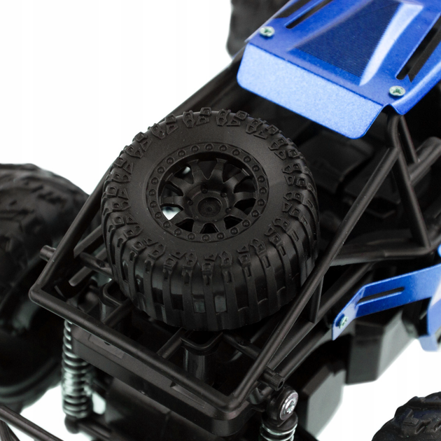 Машинка на пульте управления Big Monster Truck синего цвета (9040