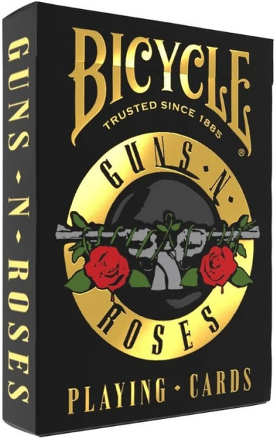 Karty do gry Bicycle GUNS N' ROSES klasyczne (73854098691) - obraz 1
