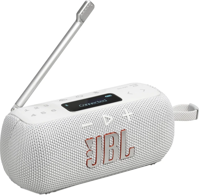 Портативна колонка JBL Tuner 3 з функцією FM-радіо White (JBLTUNER3WHT) - зображення 1