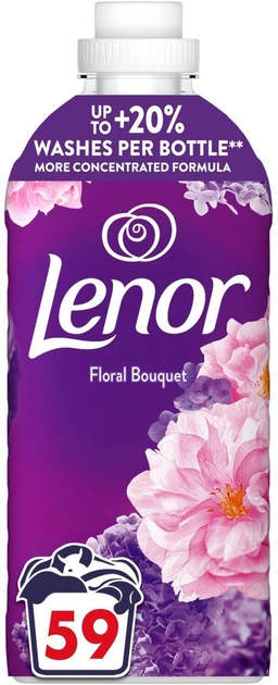 Кондиціонер для білизни Lenor Floral Bouquet 1.239 л (8700216726900) - зображення 1