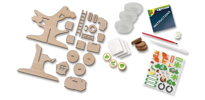 Креативний набір SES Creative Explore Treehouse Garden Сад на дереві (8710341252021) - зображення 2