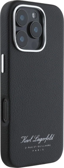 Панель Karl Lagerfeld Hotel RSG для iPhone 16 Pro Black (3666339294274) - зображення 4