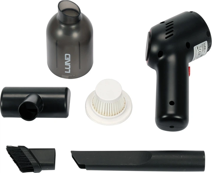 Odkurzacz samochodowy LUND bezprzewodowy 60 W 4.5 kPa 7.4 V 4000 mAh 82955 (5906083071010) - obraz 9