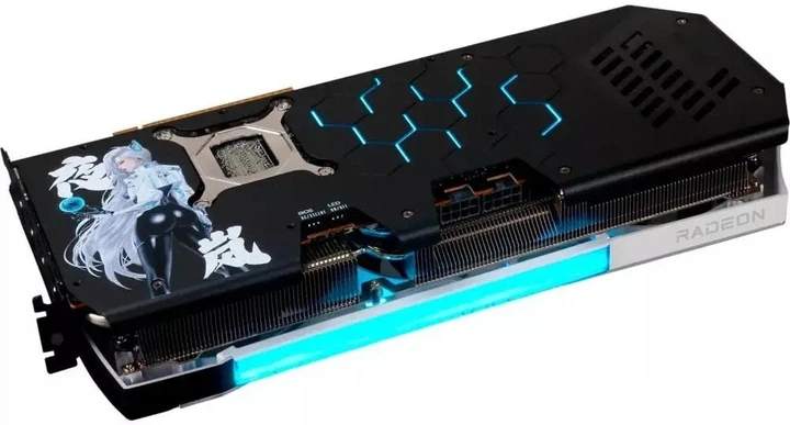 Karta graficzna Powercolor PCI-Ex Radeon RX 9070 XT Hellhound OC Reva Edition 16GB GDDR6 (256bit) (3010/20000) (HDMI, 3 x DisplayPort) (RX9070XT 16G-L/OC/REVA) - obraz 5