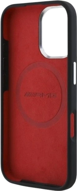 Панель AMG Silicone Graphics MagSafe для Apple iPhone 16 Black (AMHMP16S24SSRRK) - зображення 7