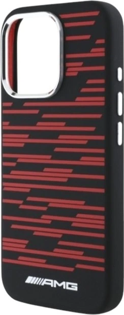 Панель AMG Silicone Graphics MagSafe для Apple iPhone 16 Pro Max Black (AMHMP16X24SSRRK) - зображення 6