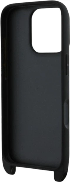 Панель Karl Lagerfeld Saffiano Karl&Choupette Metal Pin CBDY Strap для Apple iPhone 16 Pro Black (KLHCP16LSAKCPBK) - зображення 5