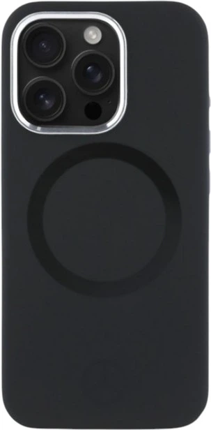 Etui Mercedes-Benz Silicone Tonal Logo MagSafe do Apple iPhone 16 Pro Black (MEHMP16L23SUTTK) - obraz 3