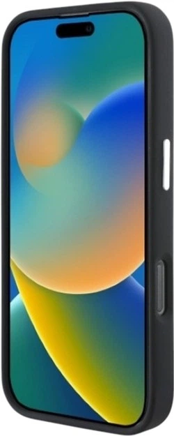 Etui Mercedes-Benz Silicone Vertical Tonal Stripes MagSafe do Apple iPhone 16 Pro Black (MEHMP16L23SUVSK) - obraz 5