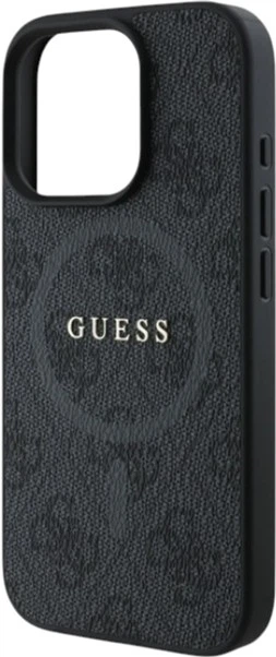 Панель Guess 4G Ring Classic Logo MagSafe для Apple iPhone 16 Pro Black (GUHMP16LG4GFRK) - зображення 6