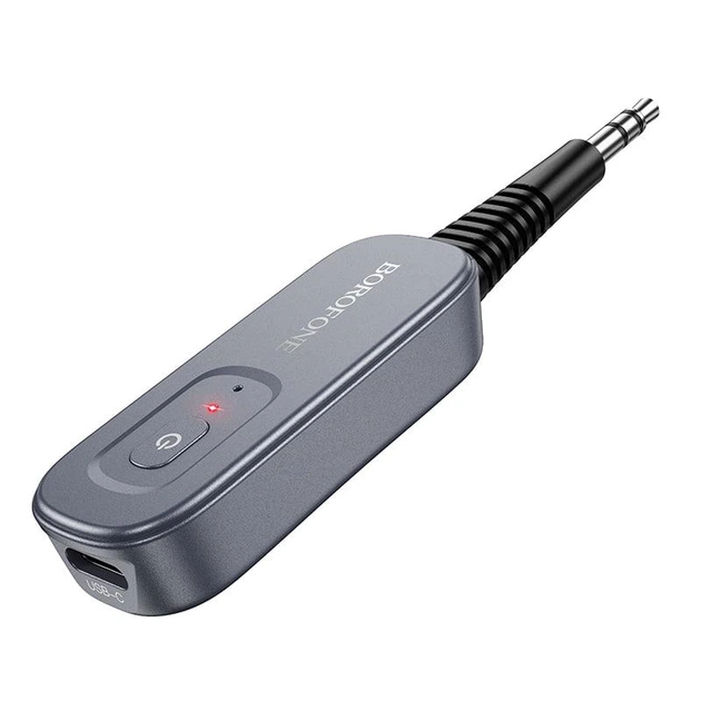 Bluetooth аудіо ресивер BOROFONE BC51 BT5.4, type-c, AUX jack 3.5, вбудований АКБ до 8 годин - изображение 2