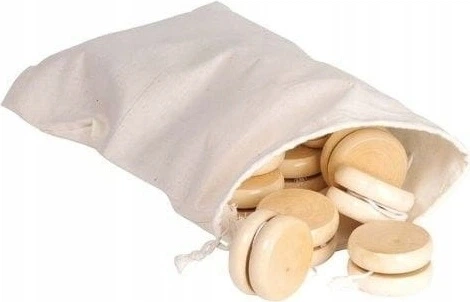 Ігровий набір Goki Дерев'яні йо-йо 24 шт. (GK883) - зображення 1