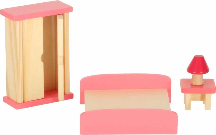 Меблі для лялькового будиночка Cucinino дерев’яні Фіолетові (5903039755796) - зображення 3