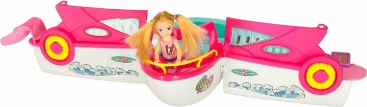 Składana jacht dla lalek Pin Ming Toys z motorówką i deską do surfingu (5903039767737) - obraz 6