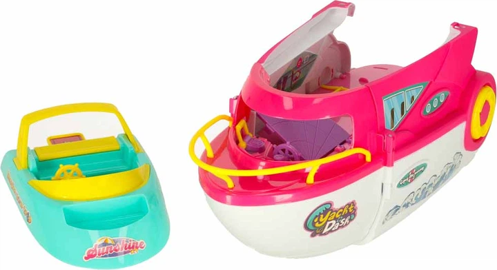 Składana jacht dla lalek Pin Ming Toys z motorówką i deską do surfingu (5903039767737) - obraz 7