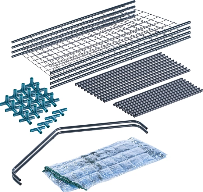 Szklarnia ogrodowa 4-poziomowa Kadax Salbris 170 x 68 cm Ciemnozielona (K11331) - obraz 4
