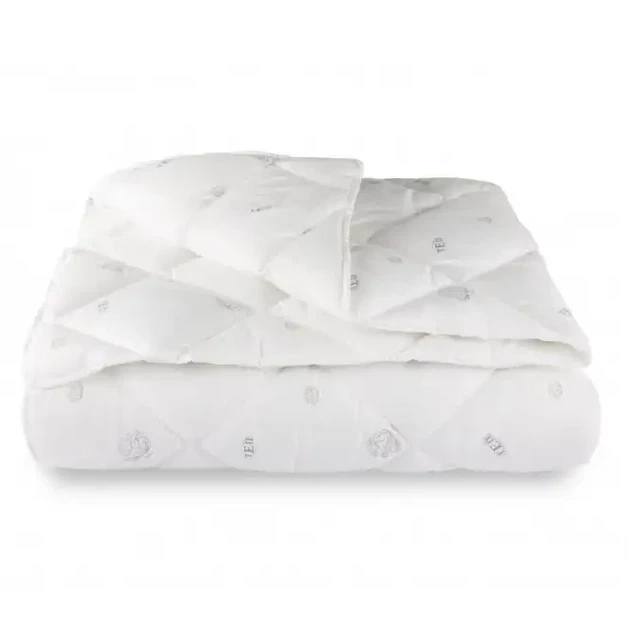 Ковдра бавовняна ТЕП DREAM COTTON 150×210 см півтораспальна літня антиалергенна бавовняне волокно 150 г/м² мікрофібра - зображення 2