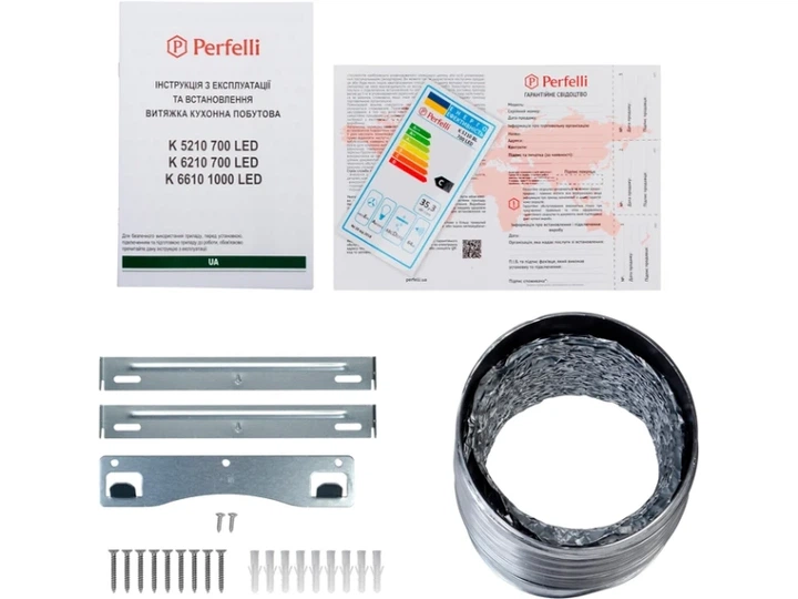 Витяжка Perfelli K 5210 I 700 LED - Фото 10 Витяжка Perfelli K 5210 I 700 LED - изображение 10