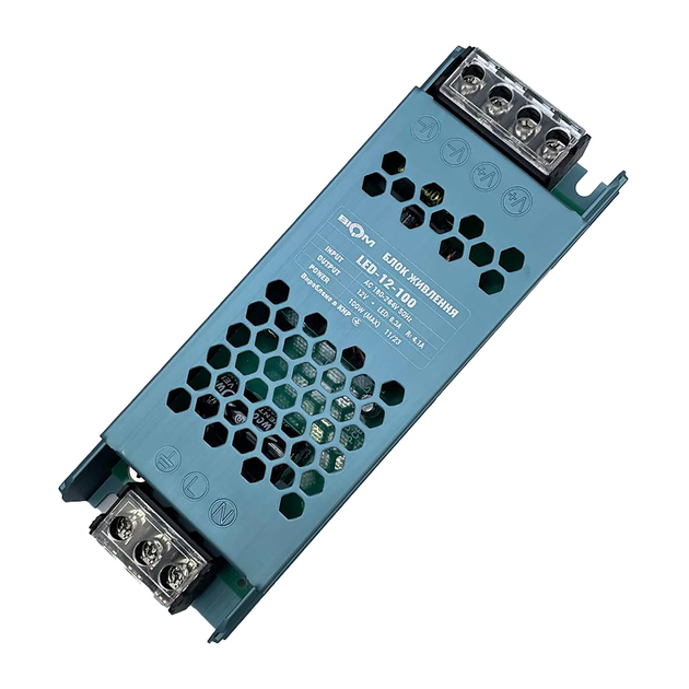 Блок питания Biom 100W 12V 8.3A IP20 LED-12-100 - изображение 3