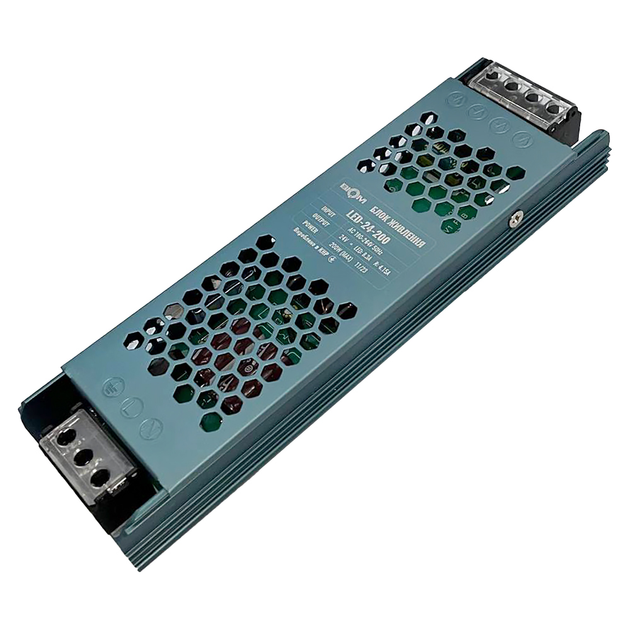 Блок живлення Biom 200W 24V 8.3A IP20 LED-24-200 - Фото 1 Блок живлення Biom 200W 24V 8.3A IP20 LED-24-200 - зображення 1