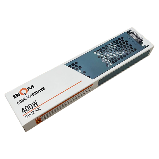 Блок питания Biom 400W 12V 33A IP20 LED-12-400 - изображение 6