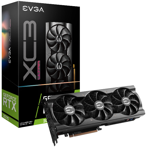 Видеокарта EVGA GeForce RTX 3070 XC3 Ultra Gaming (08G-P5-3755-KR) - изображение 3