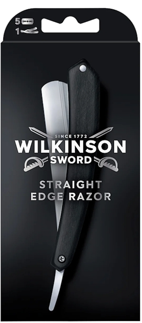 Бритва Wilkinson Sword Barber's Style The Pioneer + 5 лез (4027800211203/4027800167302) - зображення 1