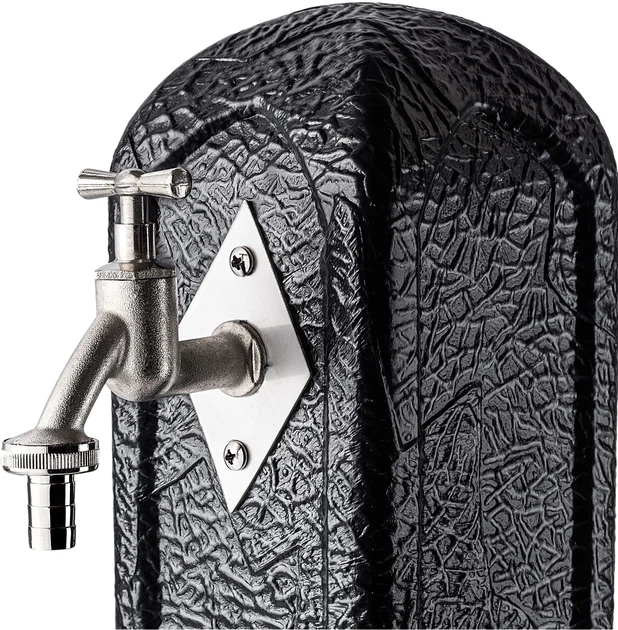 Słupek ogrodowy z kranem Kadax Torres Antracyt (K10289) - obraz 4