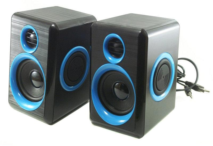 Колонки для ПК комп'ютера F&T FT-165 Blue - зображення 2