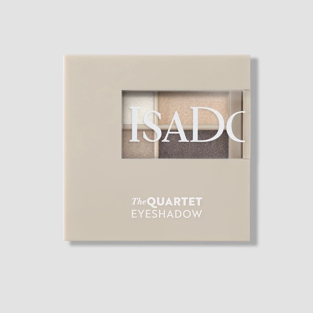 Paleta cieni do powiek Isadora The Quartet Shadow błyszczące perłowe 09 Pearls Allure 3.5 g (7333352085443) - obraz 2