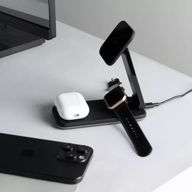 Беспроводное Зарядное Устройство Proove Energy Fold 3-in-1 black (WSEF15010001) - Фото 12 Беспроводное Зарядное Устройство Proove Energy Fold 3-in-1 black (WSEF15010001) - изображение 12