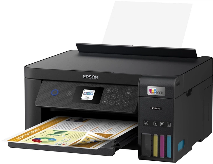 Urządzenie wielofunkcyjne Epson EcoTank ET-2856 3 in 1 (C11CJ63406) - obraz 4