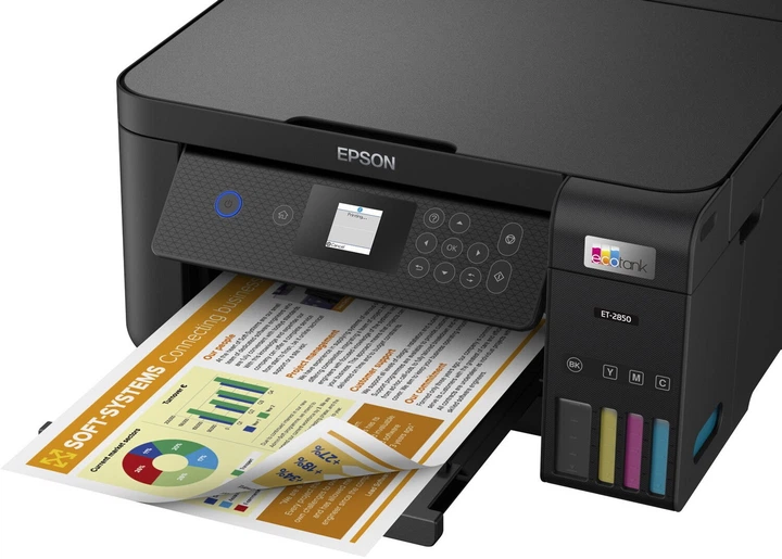 Urządzenie wielofunkcyjne Epson EcoTank ET-2856 3 in 1 (C11CJ63406) - obraz 5