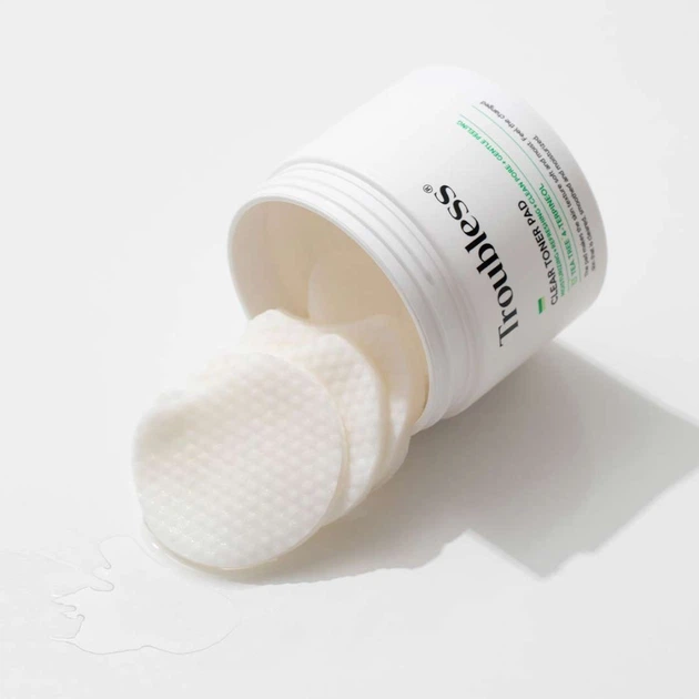 Płatki do twarzy Troubless Clear Toner Pad 60 szt (8809573486301) - obraz 3