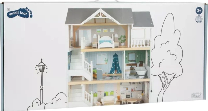 Ляльковий будиночок Small Foot Дерев'яна ветеринарна клініка (11802) (4020972118028) - зображення 1