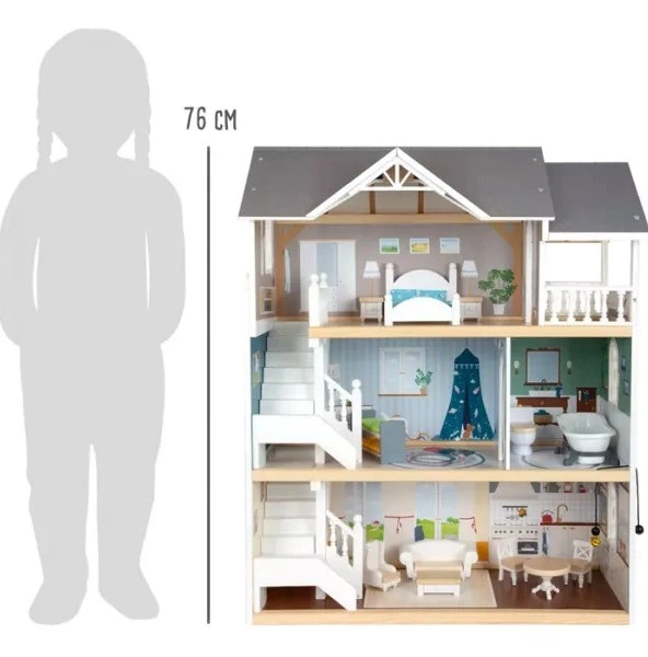 Ляльковий будиночок Small Foot Дерев'яна ветеринарна клініка (11802) (4020972118028) - зображення 8