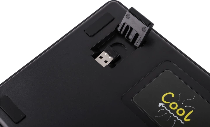 Klawiatura bezprzewodowa Ajazz AK980 Gift Switch V2 Wireless/USB Black-Grey (AK980-V2-G-BGY) - obraz 13