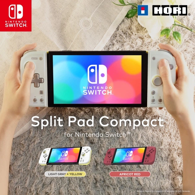 Компактний спліт-пад Nintendo Switch Light Grey - Yellow (0810050911290) (955555912152426) - Уцінка - зображення 5