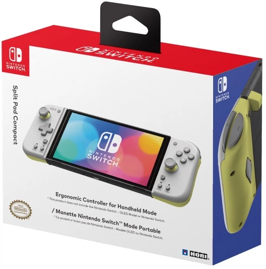 Компактний спліт-пад Nintendo Switch Light Grey - Yellow (0810050911290) (955555912152426) - Уцінка - зображення 6