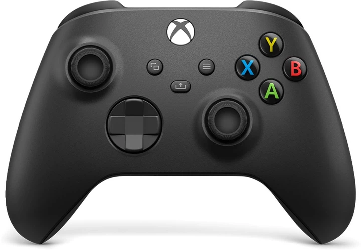 Бездротовий геймпад Microsoft Xbox Wireless Controller Carbon Black (889842654790) (09710103857430) - Уцінка - зображення 1