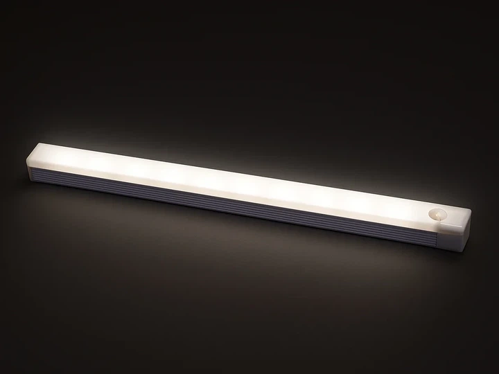 Беспроводный LED светильник с датчиком движения 30см, холодное свечение, OFF/AUTO/ON - изображение 4
