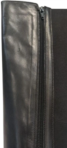 Kozaki damskie skórzane Geox D26FSC00043-C9999 37 Czarne (8050036686039) (955555906623929) - Outlet - obraz 4