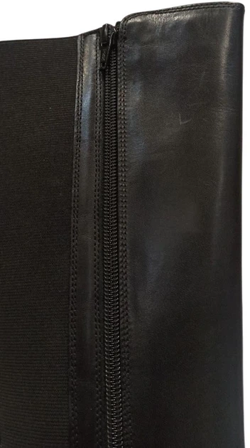 Kozaki damskie skórzane Geox D26FSC00043-C9999 37 Czarne (8050036686039) (955555906623929) - Outlet - obraz 5