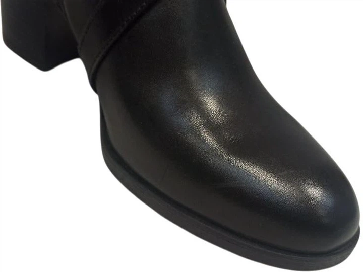 Kozaki damskie skórzane Geox D26FSC00043-C9999 37 Czarne (8050036686039) (955555906623929) - Outlet - obraz 8